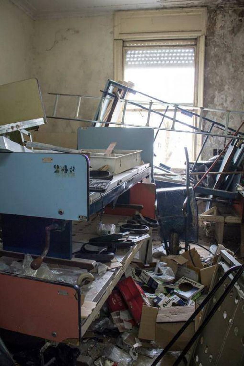 Parque Patricios: el Hospital Udaondo en ruinas