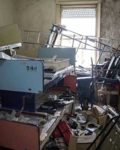 Parque Patricios: el Hospital Udaondo en ruinas
