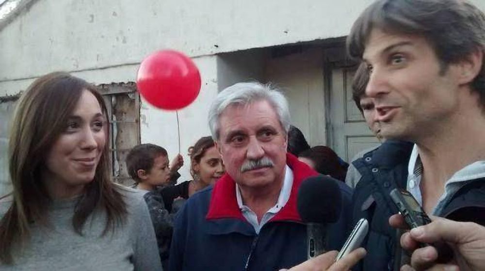 Ernesto Casaretto, Eugenia Vidal y Segundo Cernadas en el Barrio Las Tunas