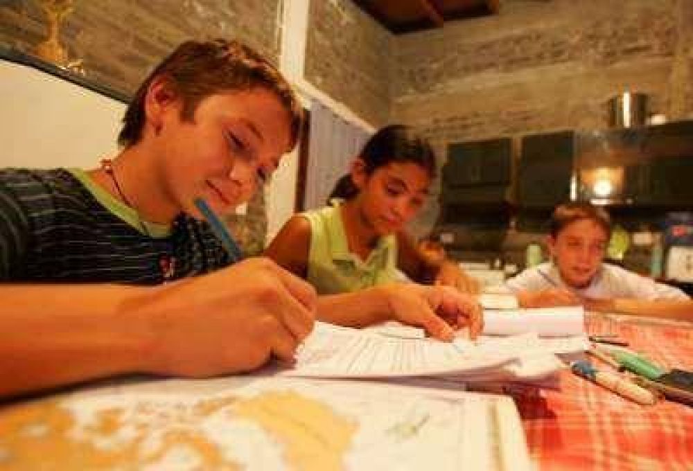 En el reinicio de las clases, se refuerza el h�bito del estudio.