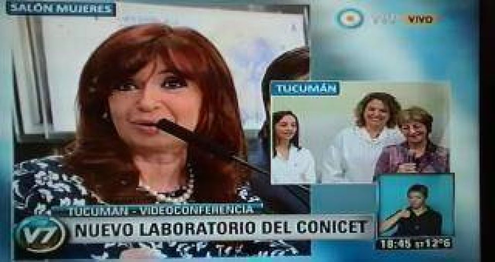 Cristina inaugur� el nuevo edificio del Cerela