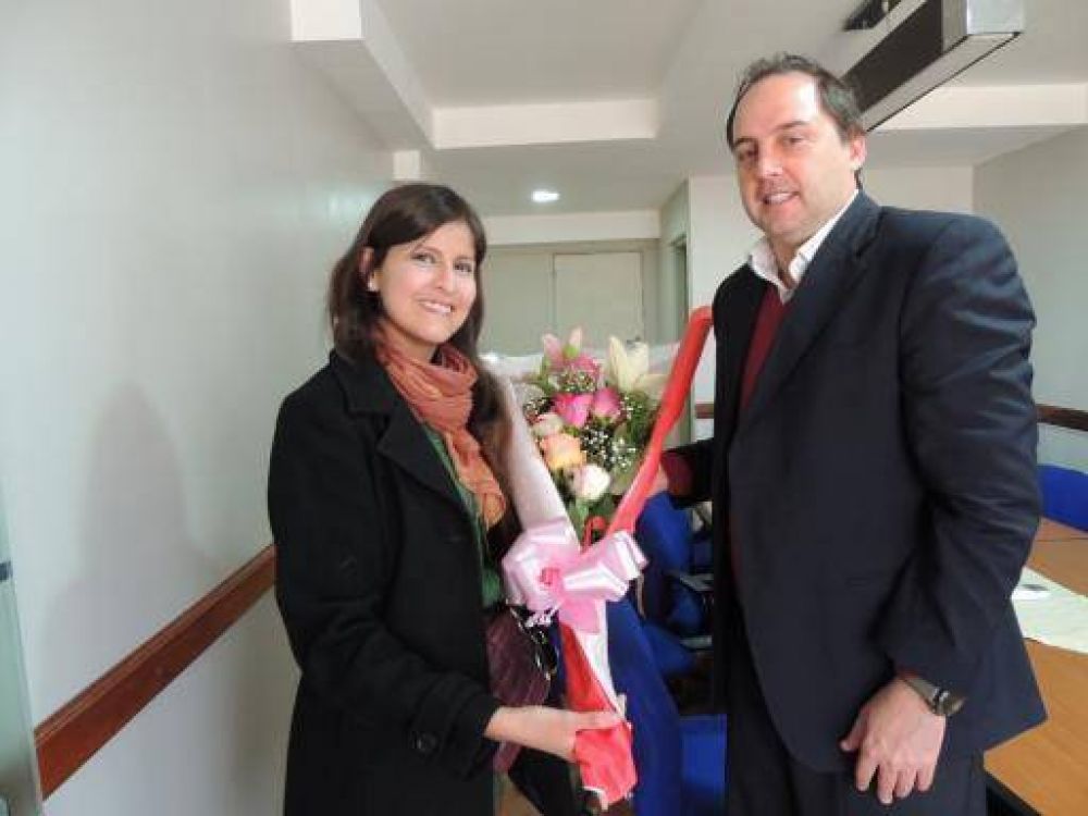 El vicegobernador recibi� a Itat�