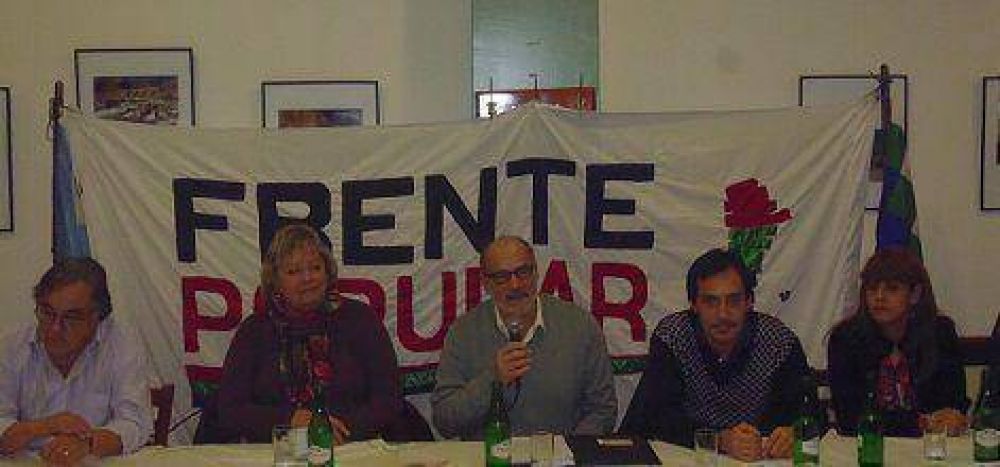 El Frente Popular present candidatos en Vicente Lpez