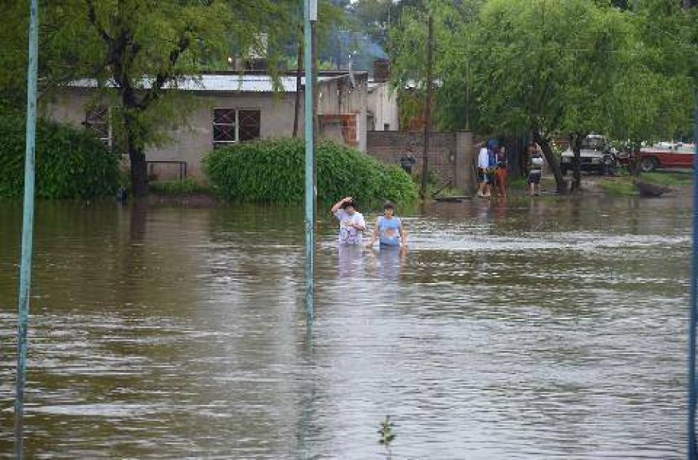 Los vecinos inundados no pagar�n el impuesto inmobiliario