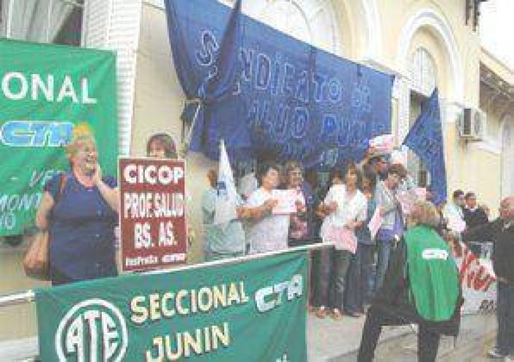 Preparan una jornada de lucha para hoy en el Hospital Abraham Pi�eyro