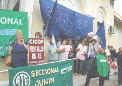 Preparan una jornada de lucha para hoy en el Hospital Abraham Pi�eyro