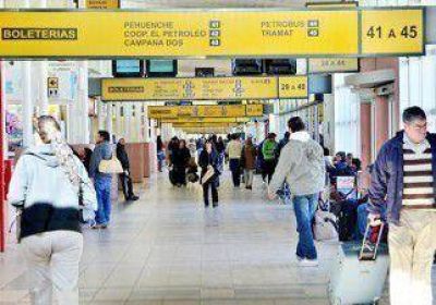 La terminal espera 100 mil pasajeros en las vacaciones 