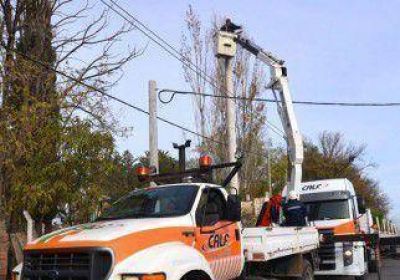 Hubo cortes de energ�a y baja presi�n de agua en diez barrios 