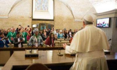 Papa-movimientos populares. El di�logo contin�a en los Andes.