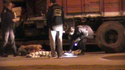 Lober�a: balean en la cabeza a un camionero marplatense y est� grave