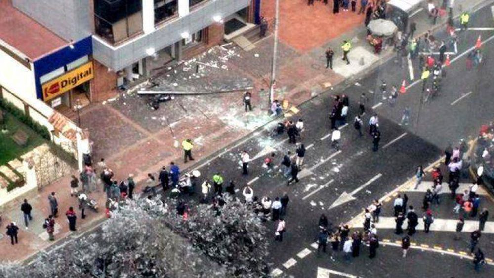Colombia: dos explosiones en Bogot� dejan al menos 10 heridos