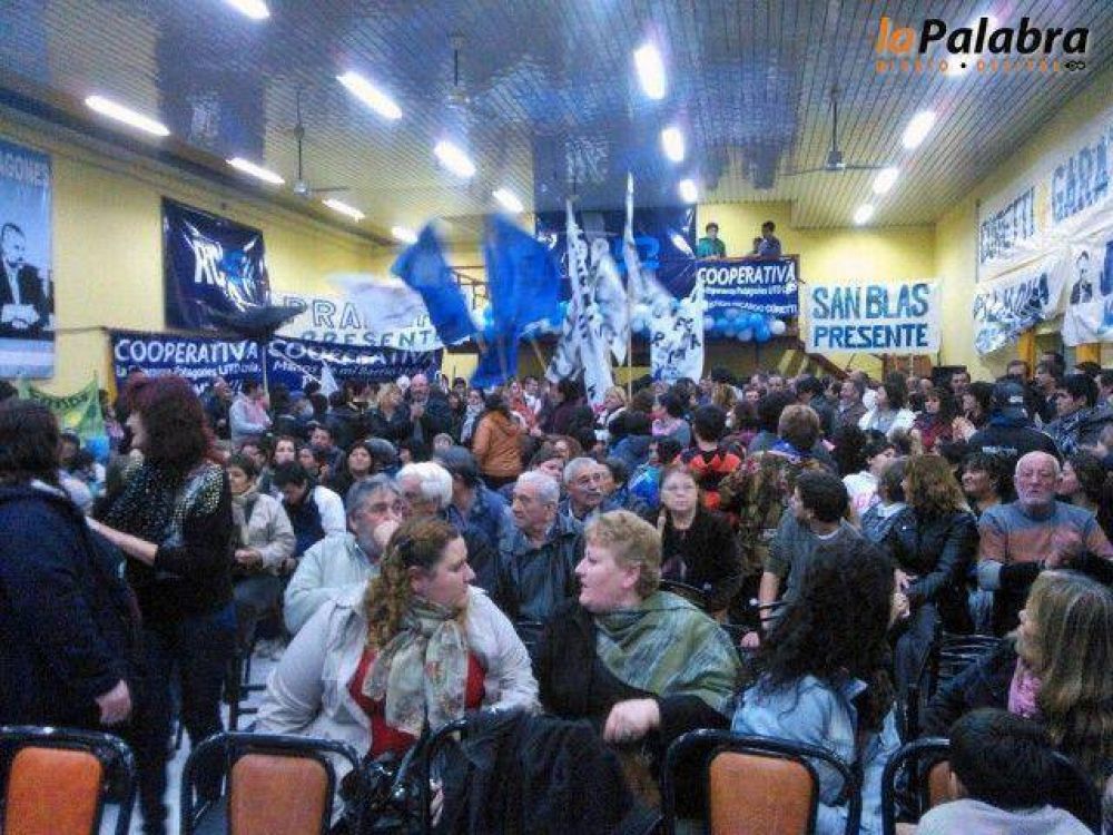 El Frente para la Victoria present a sus candidatos oficialmente en Patagones