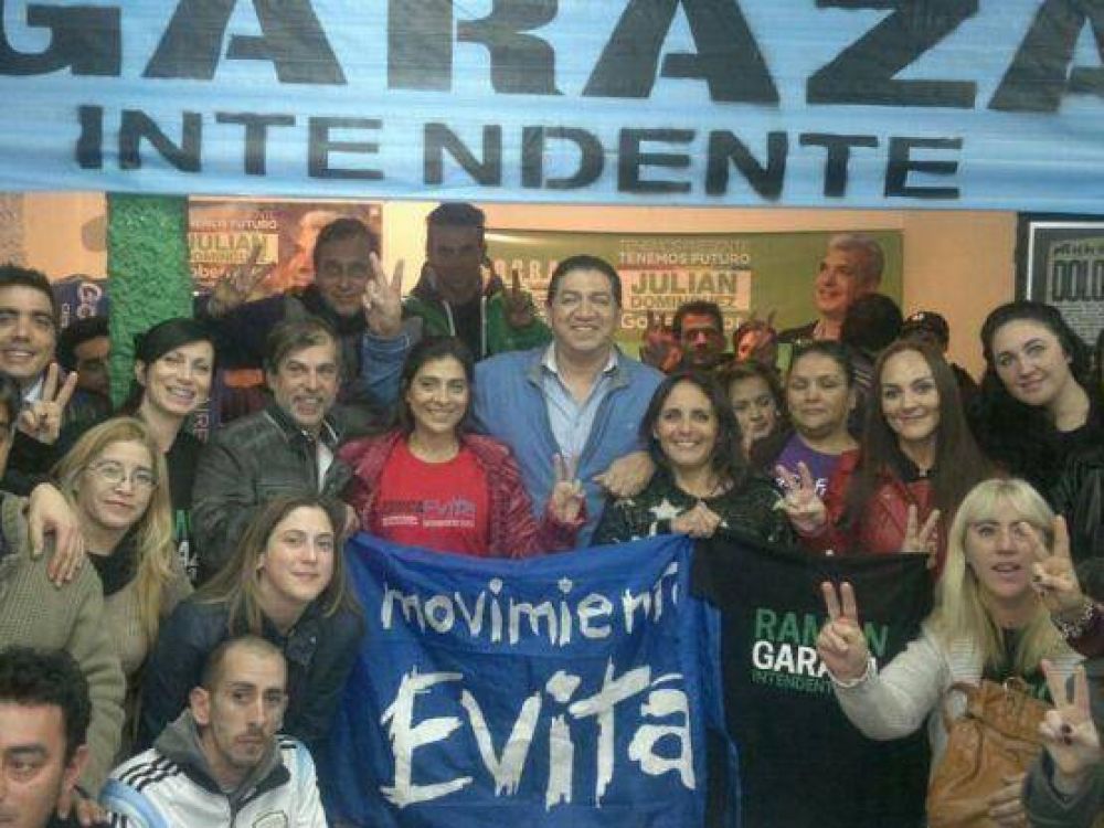 El Movimiento Evita confirm� el apoyo a Garaza: �Tenemos similitudes por historia y pensamiento�, dijo el dirigente