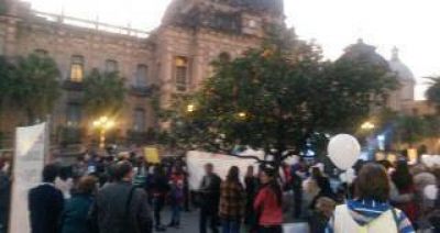 Marcharon contra el protocolo de abortos no punibles