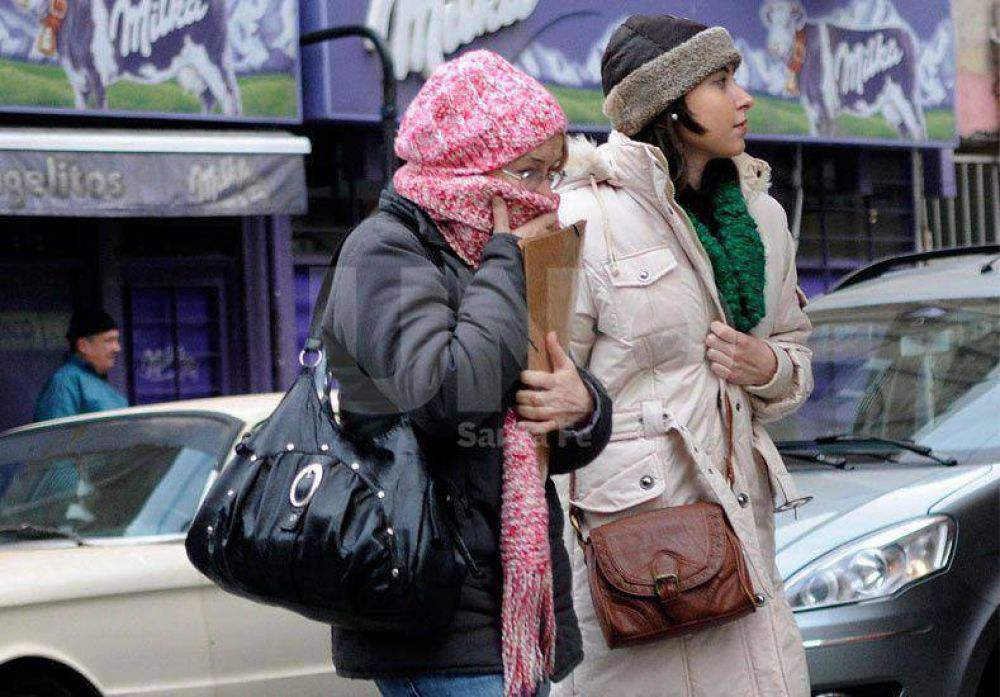 El fr�o se siente en Santa Fe con un fin de semana que tendr� temperaturas bajo cero