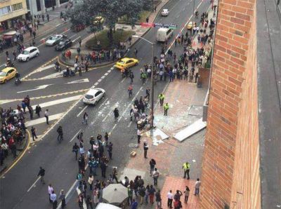 Explot� un paquete bomba en un edificio en Bogot�