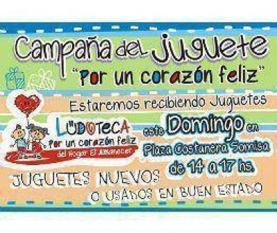 Campa�a del Juguete en barrio Somisa  