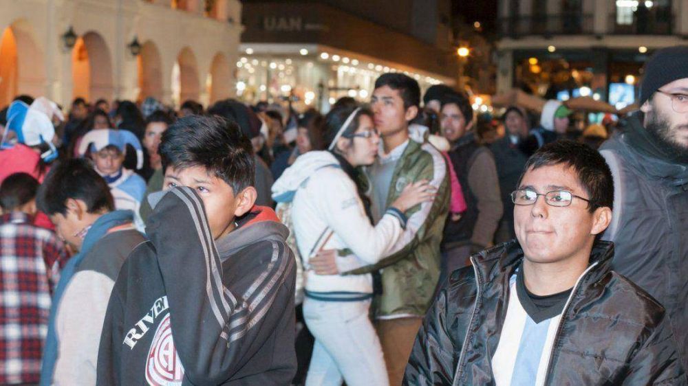 En Salta, como en el pa�s, solo hubo l�grimas y desconsuelo