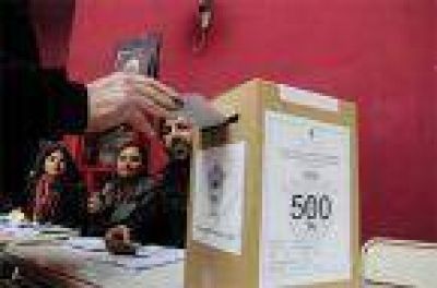 Votaron los principales candidatos