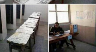Denuncian a presidente de mesa por ocultar un sobre firmado por fiscales