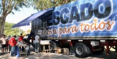  Juana Koslay: Bromatolog�a decomis� mercader�a de un cami�n de Pescado para Todos