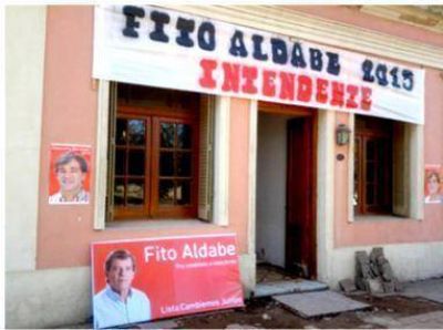 Aldabe inauguró su local para las elecciones