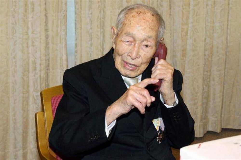 Muri� a los 112 a�os un japon�s reconocido como el hombre m�s viejo del mundo