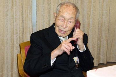Muri� a los 112 a�os un japon�s reconocido como el hombre m�s viejo del mundo