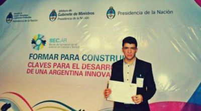 Un salte�o fue elegido por su investigaci�n cient�fica