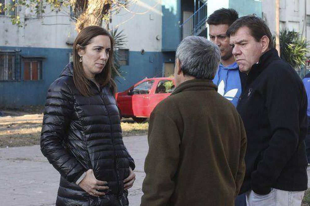 Mar�a Eugenia Vidal recorri� San Isidro junto a Guillermo Montenegro