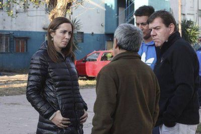 Mar�a Eugenia Vidal recorri� San Isidro junto a Guillermo Montenegro