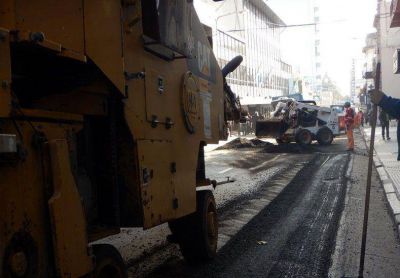 Destacan la ejecuci�n de doce frentes de obras de reconstrucci�n de la trama vial paranaense