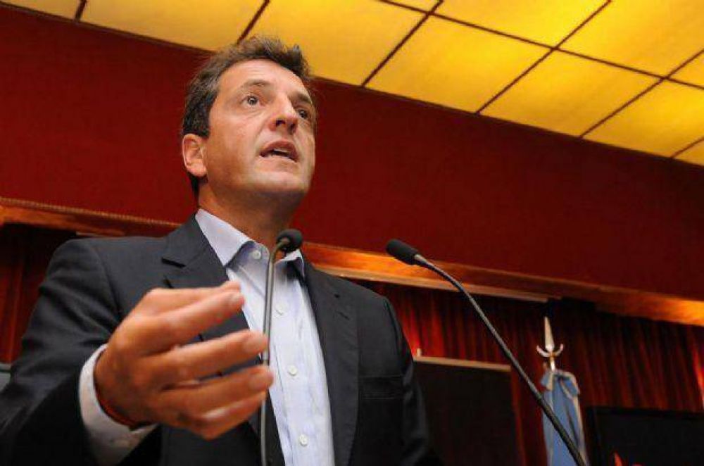 Massa: �Si me toca gobernar el pa�s, un sanjuanino estar� al frente de Miner�a�