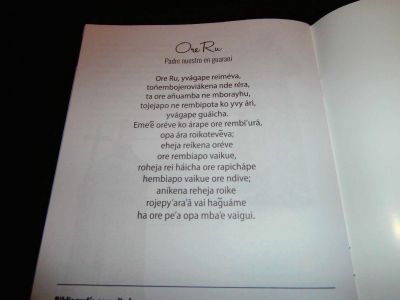 Francisco rezar� el �Padre Nuestro� en Guaran�