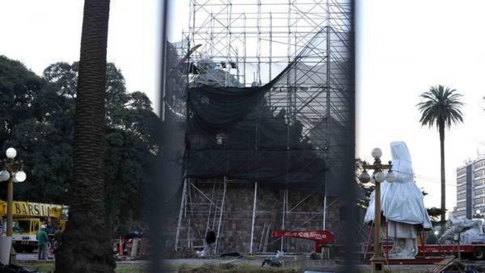 El mi�rcoles pr�ximo inauguran el monumento a Juana Azurduy atr�s de la Rosada