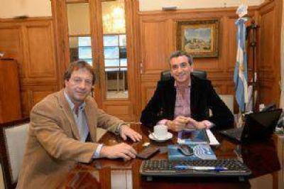 Reuni�n entre Randazzo y Speranza para abordar temas de gesti�n