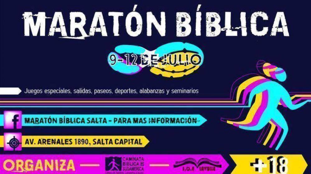 Maratón bíblica en Salta para jóvenes de todo el país