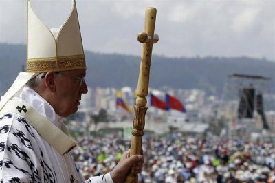 El papa Francisco cierra este mediod�a su visita a Ecuador