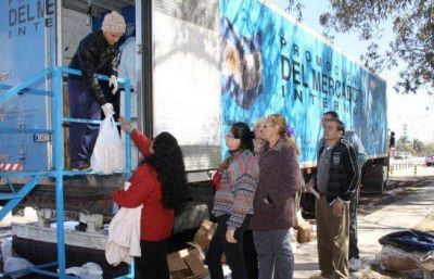 Los camiones de la Econom�a Popular llegan a Resistencia