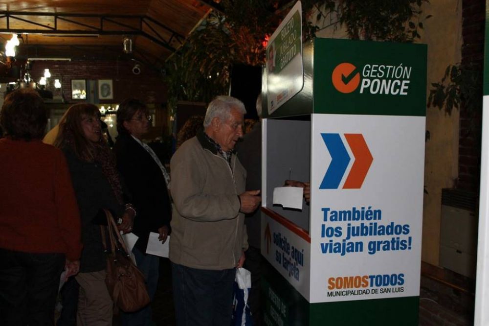  PAMI San Luis firm� un convenio de colaboraci�n para el boleto gratis a jubilados