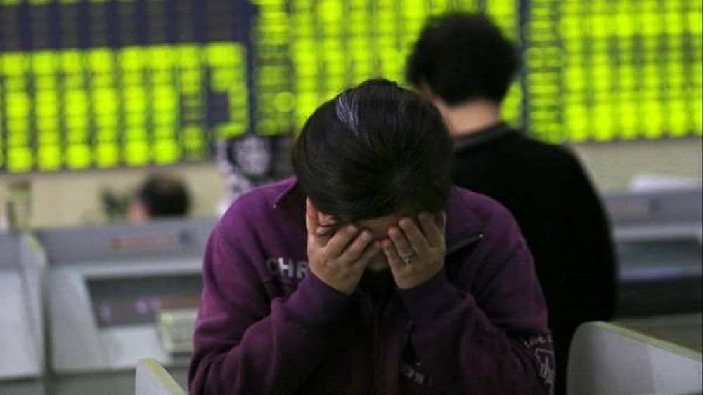 Estall� una burbuja burs�til en China