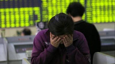 Estall� una burbuja burs�til en China