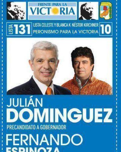 El naranja domina la boleta de Dom�nguez