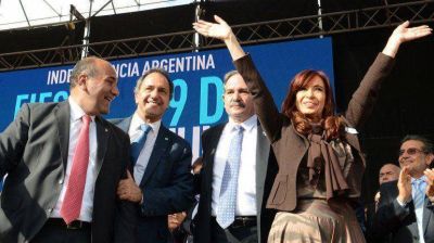En el D�a de la Independencia, la Presidente record� en cadena nacional a N�stor Kirchner
