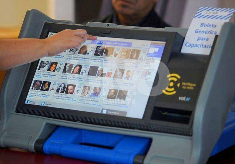El vicegobernador puso reparos al sistema de voto electrnico