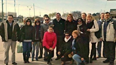 Vilma Baragiola y Juan Aicega festejaron en Bat�n el 9 de Julio 