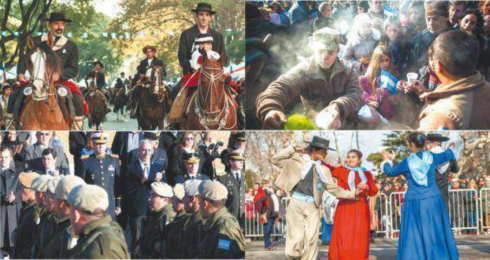 Actos, desfiles y festejos patrios en todo el pas