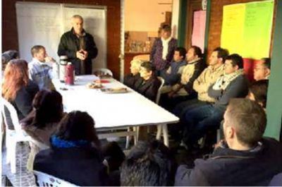 Reuni�n entre el precandidato a Intendente Gustavo L�pez y referentes del PRO chascomunense 