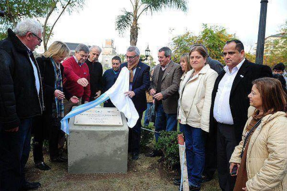 Julio Zamora inaugur� el Km 0 de la 