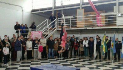 Entre baile y acrobacias, festejaron el 9 de Julio en el Museo Mulazzi 